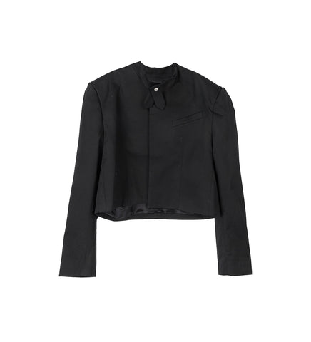 CROPPED JUKEBOX BLAZER BLACK