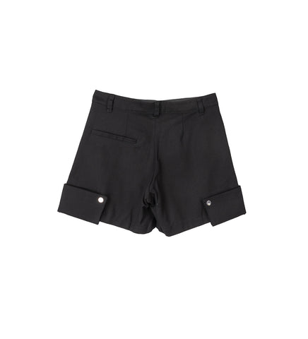 CUFF SHORTS BLACK