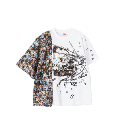 BLESS X SUPREME COUPLE T-SHIRT MULTI/WHITE #2