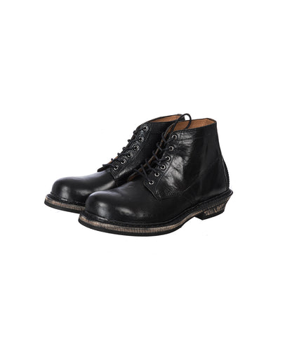 CORTEGE BOOT DEEP BLACK LEATHER