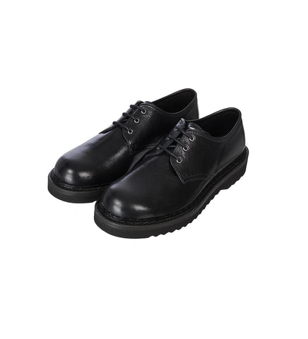 TRAMPLER SHOE BLACK SUPPLE COW HIDE