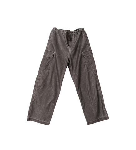 WAY TROUSER BROWN WASH OUT NYLON