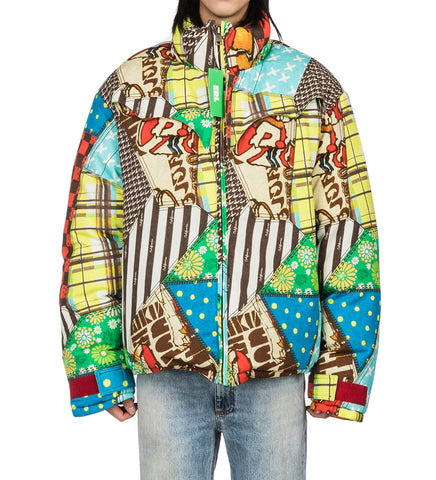 COWBOY SNOWBOARD DOWN COAT MULTI