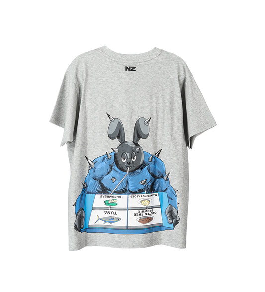 SPACE FOOD T-SHIRT GREY