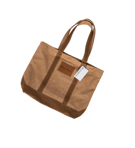 CANVAS TOTE TOBACO