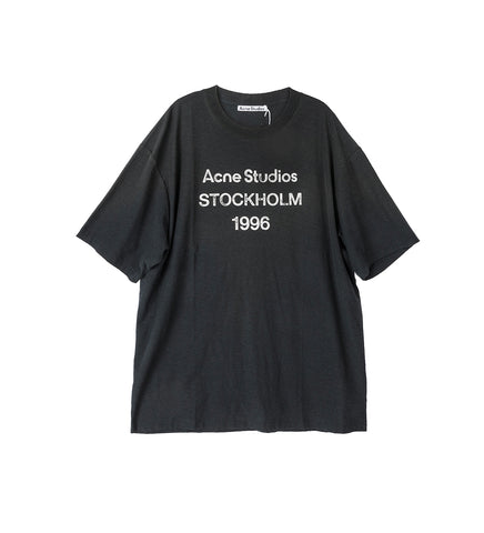RELAXED FIT LOGO T-SHIRT FADED BLACK