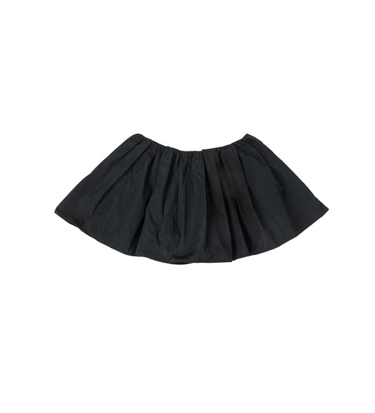 GATHERED SKORT BLACK