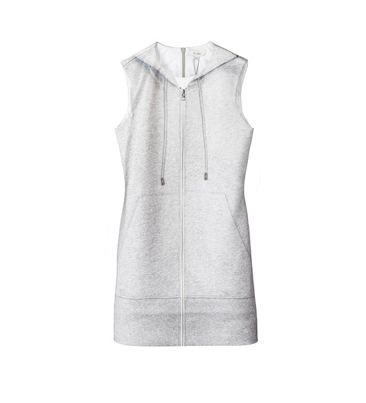 MINI SHIFT DRESS GREY MELANGE