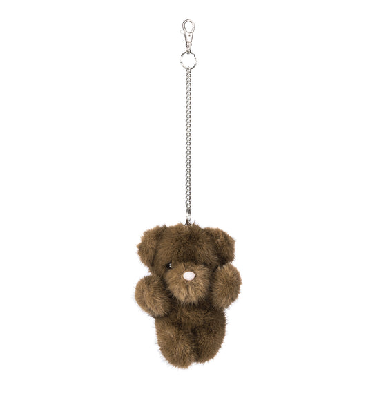 TEDDY BEAR KEYCHAIN BROWN