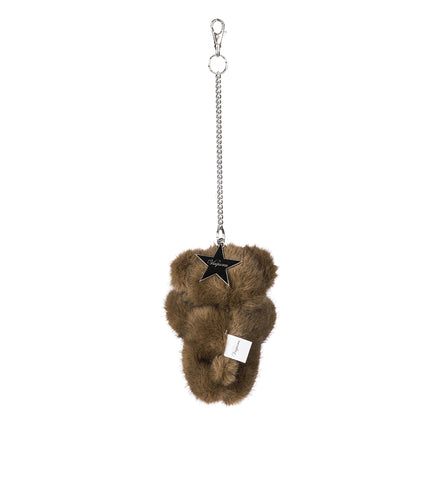 TEDDY BEAR KEYCHAIN BROWN