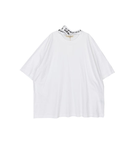 EVERGREEN TRIPLE COLLAR T-SHIRT OPTIC WHITE