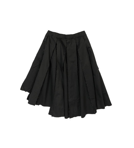 PLEATED SKIRT BLACK