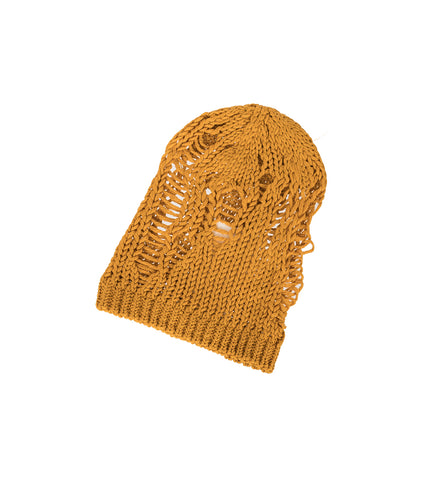 MASK BEANIE SAFFRON