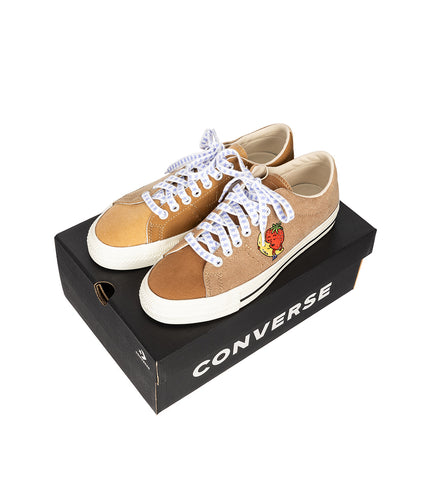 SKY HIGH FARM WORKWEAR X CONVERSE UPCYCLED 1STAR BEIGE