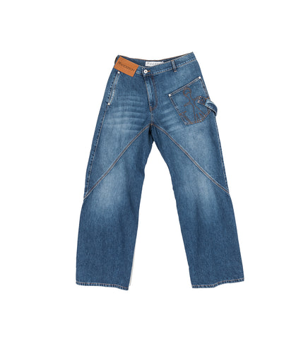 TWISTED WORKWEAR JEANS LIGHT BLUE