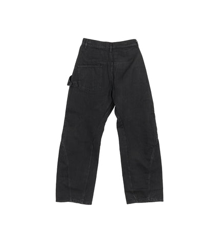 TWISTED WORKWEAR JEANS BLACK