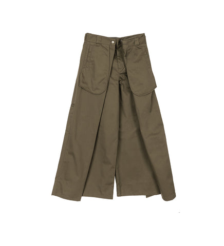 JEAN PAUL GAULTIER X SHAYNE OLIVER THE WRAP PANTS KHAKI