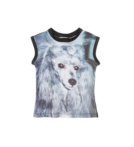 POODLE VEST GREY