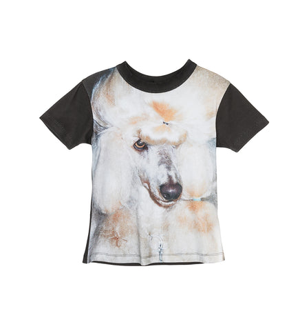 POODLE BABY T-SHIRT WHITE