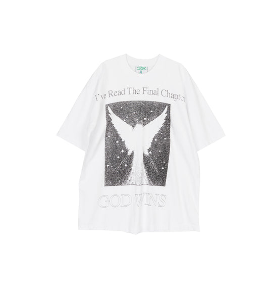 GOD WINS SS TEE WHITE