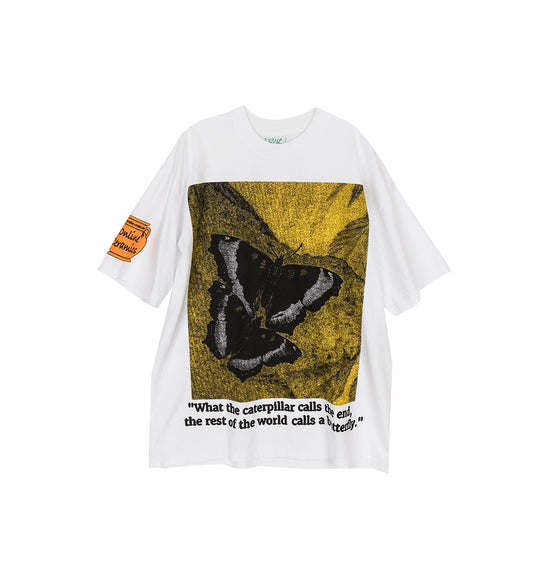 BUTTERFLY SS TEE WHITE