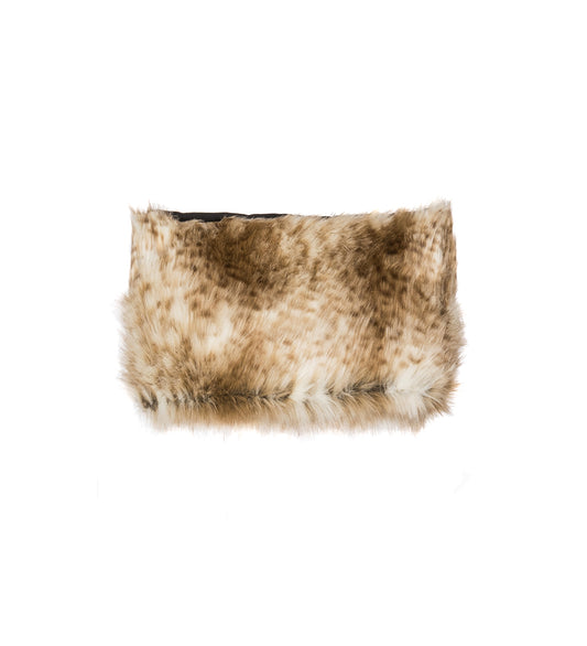 FUR SNOOD BEIGE