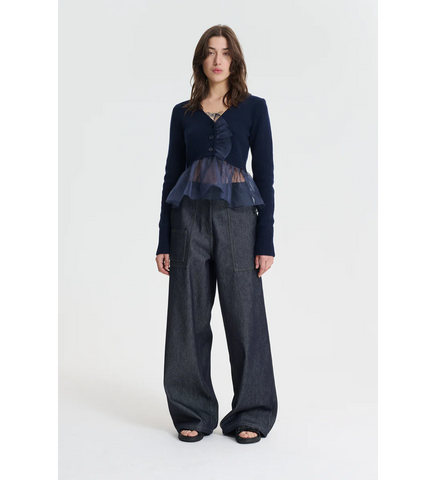 ANITA TROUSERS INDIGO