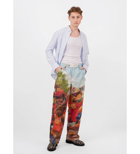 BEARS PARADE TROUSERS PRINT