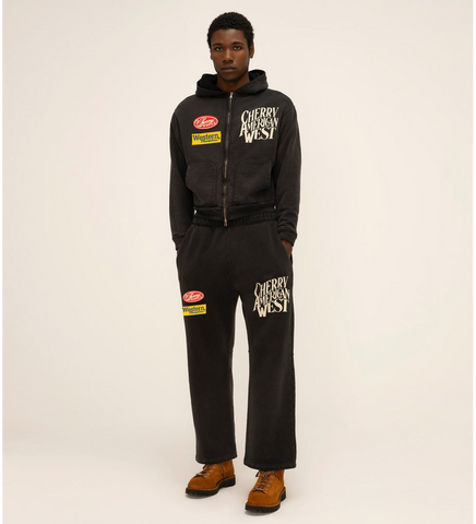 RODEO CHAMP PARACHUTE SWEATPANTS BLACK