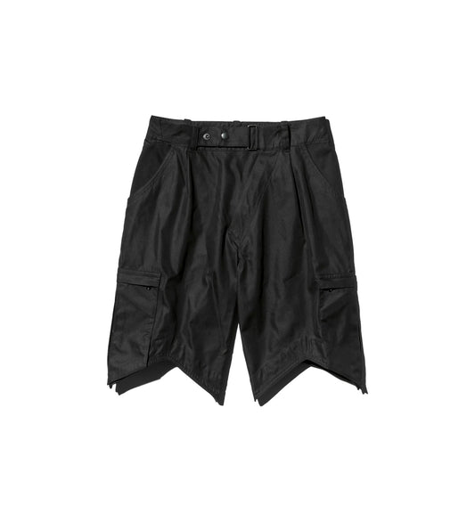 BINDRA CARGO SHORTS CROW BLACK