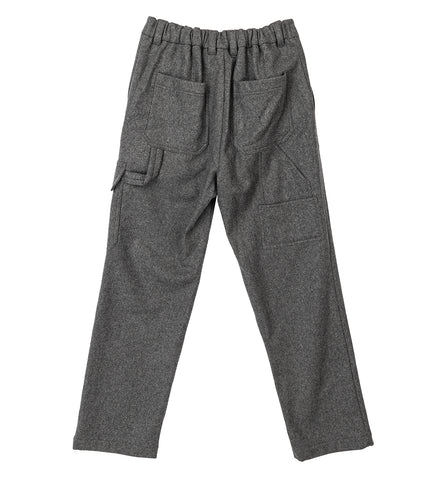 HELMUT LANG FLANNEL PANTS GREY MELANGE