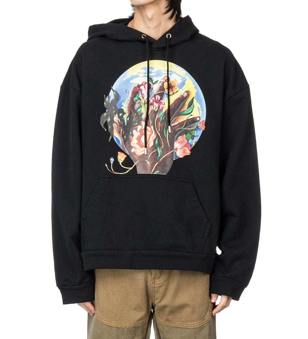 WHO DECIDES WAR ROOTS OF PEACE HOODED PULLOVER COAL – ADDICTED